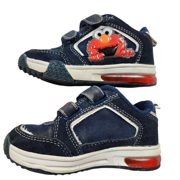 Y2K Sesame Street Elmo Toddler Skate Light Up Sneakers Size 7 - Picture 3 of 10